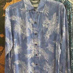Tommy Bahama Indigo Floral Shirt